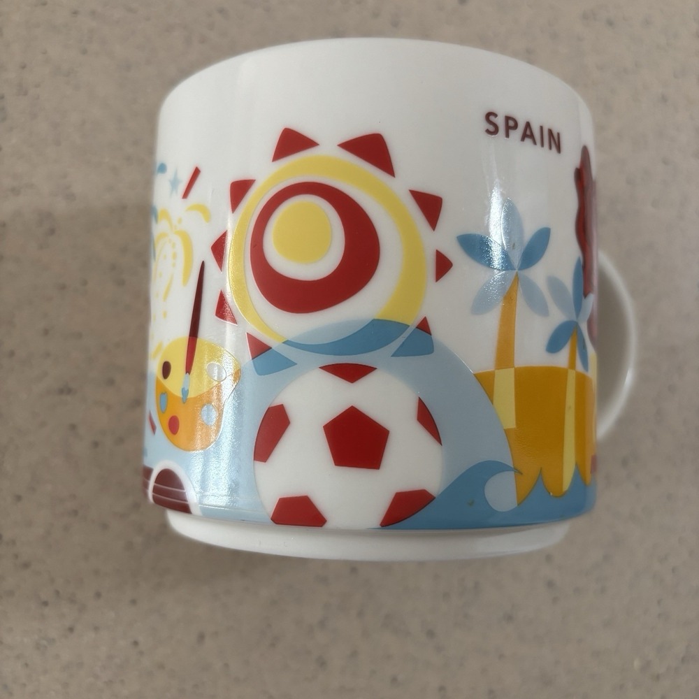 Starbucks Spain You Are Here Country Collection Series Coffee Mug Cup 14oz 2019